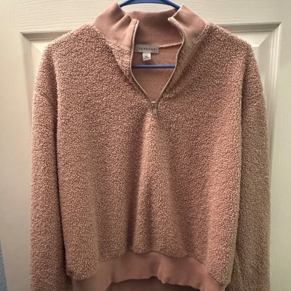 Top Shop S/M Dusty Pink Sweater